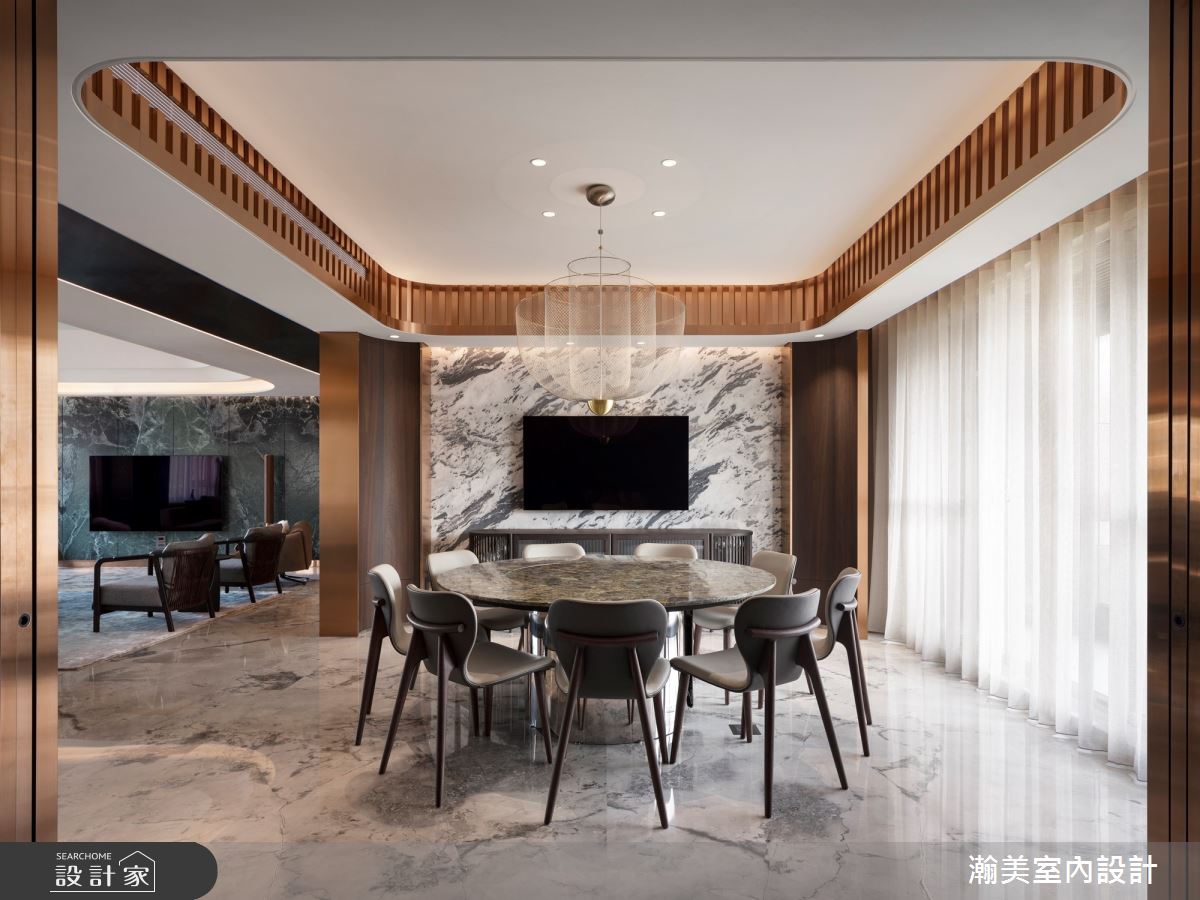 76坪老屋(16~30年)＿奢華風餐廳案例圖片＿瀚美室內設計＿瀚美_華美的時光典藏所之6