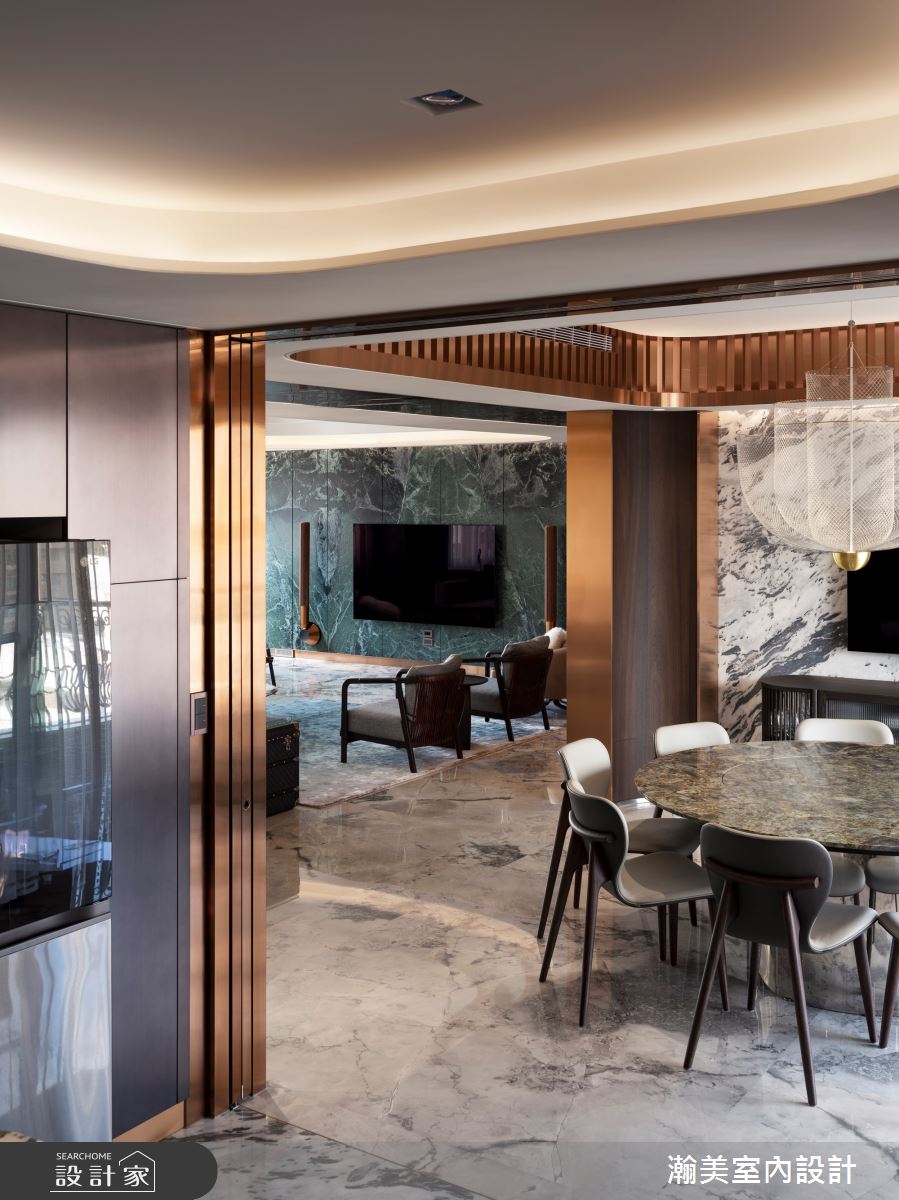 76坪老屋(16~30年)＿奢華風餐廳案例圖片＿瀚美室內設計＿瀚美_華美的時光典藏所之11