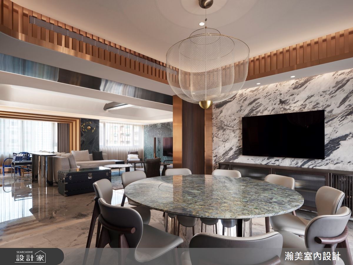 76坪老屋(16~30年)＿奢華風餐廳案例圖片＿瀚美室內設計＿瀚美_華美的時光典藏所之12