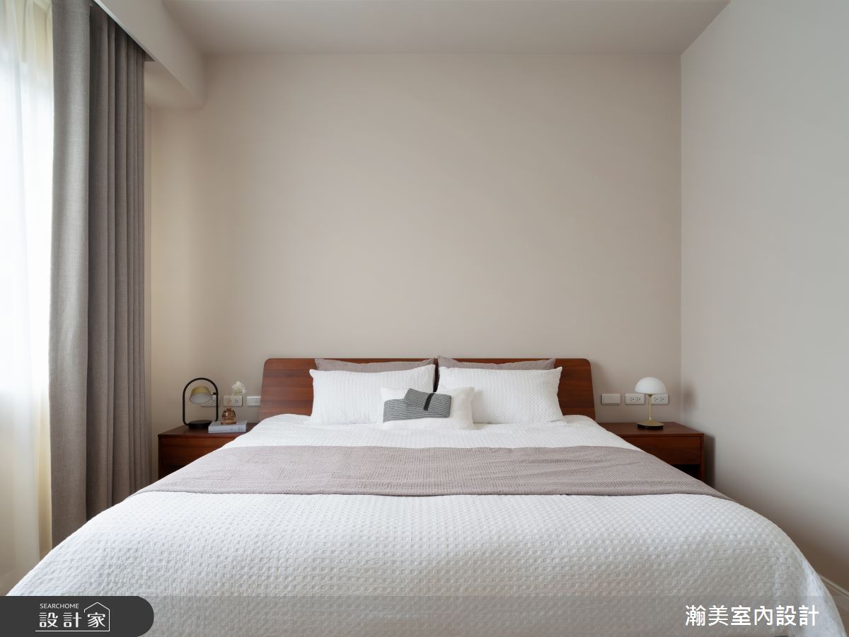 28坪毛胚屋＿美式風臥室案例圖片＿瀚美室內設計＿瀚美_美式無印ｘ家生活之17