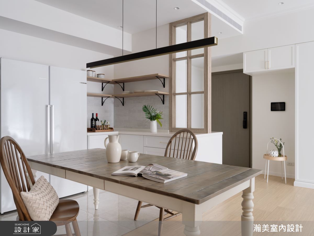 28坪毛胚屋＿美式風餐廳案例圖片＿瀚美室內設計＿瀚美_美式無印ｘ家生活之6