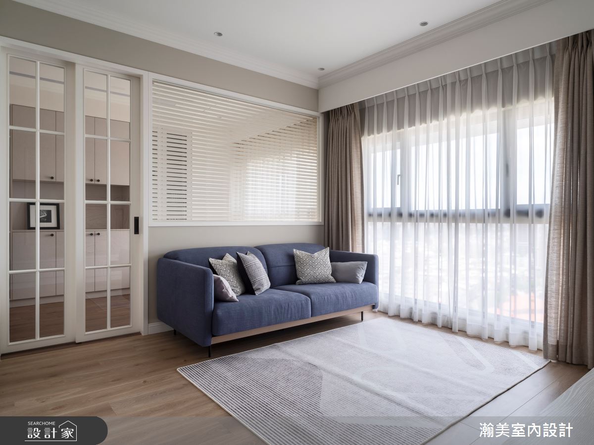 34坪新成屋(5年以下)＿美式風客廳案例圖片＿瀚美室內設計＿瀚美_優雅風格日記之6