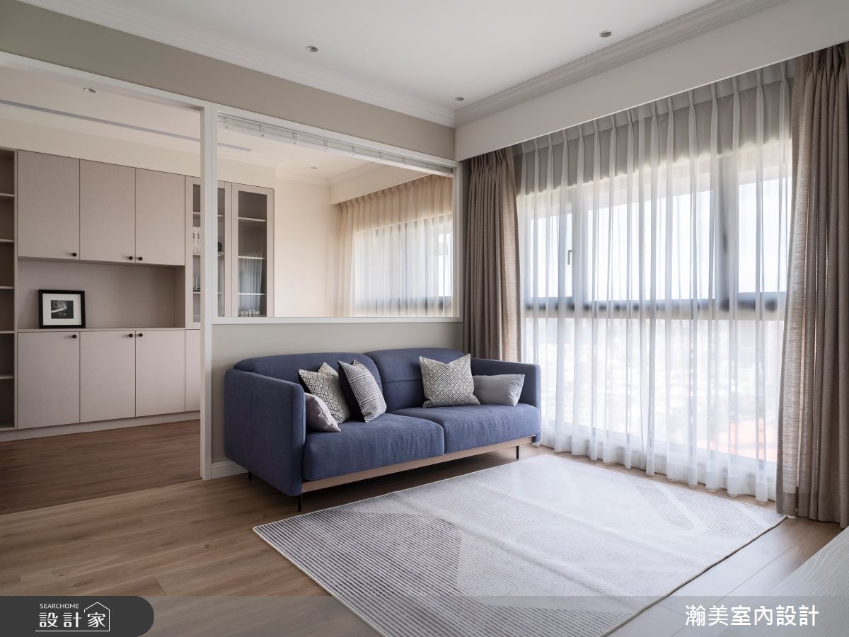34坪新成屋(5年以下)＿美式風客廳案例圖片＿瀚美室內設計＿瀚美_優雅風格日記之7