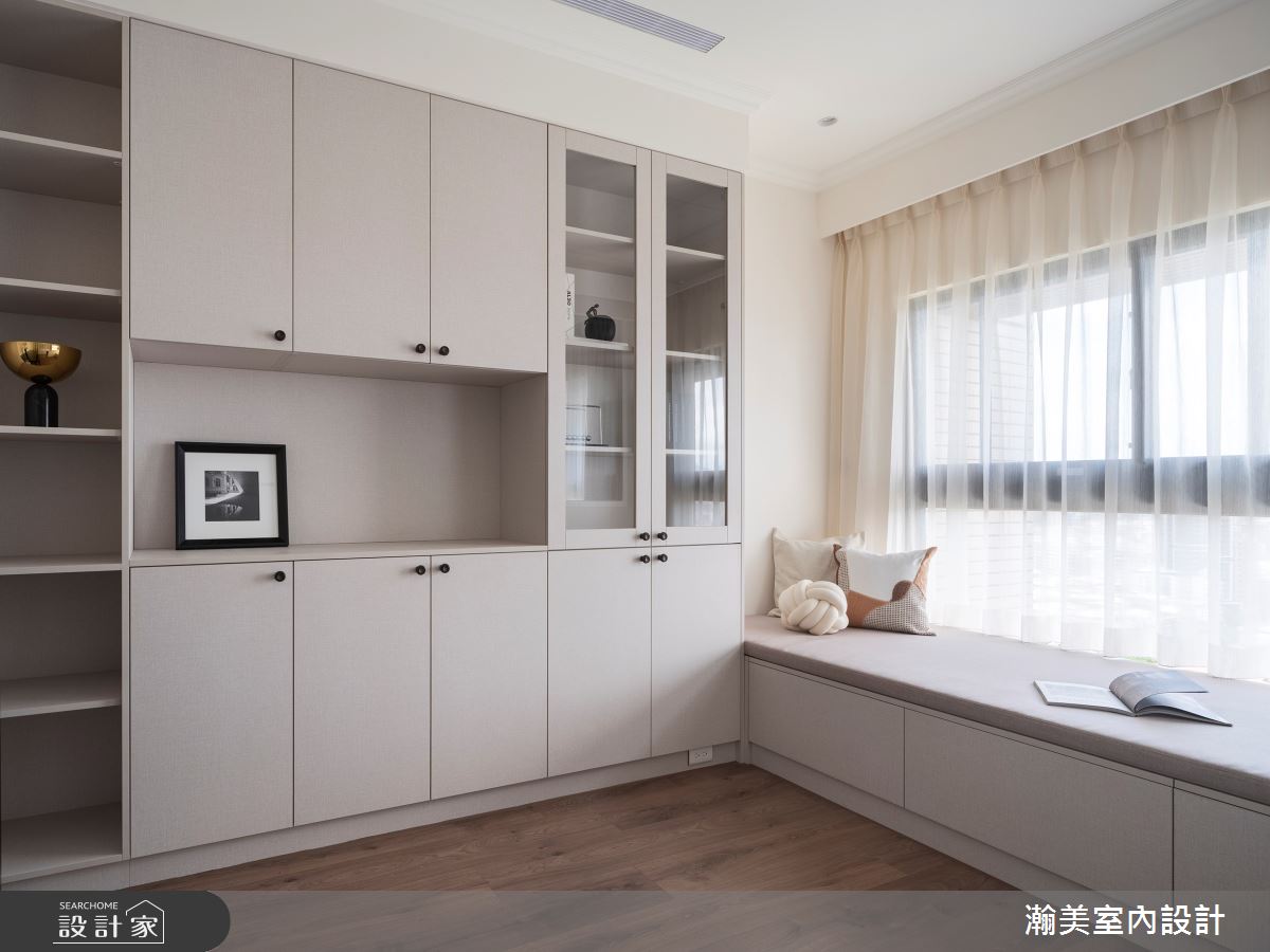 34坪新成屋(5年以下)＿美式風書房臥榻多功能室案例圖片＿瀚美室內設計＿瀚美_優雅風格日記之124