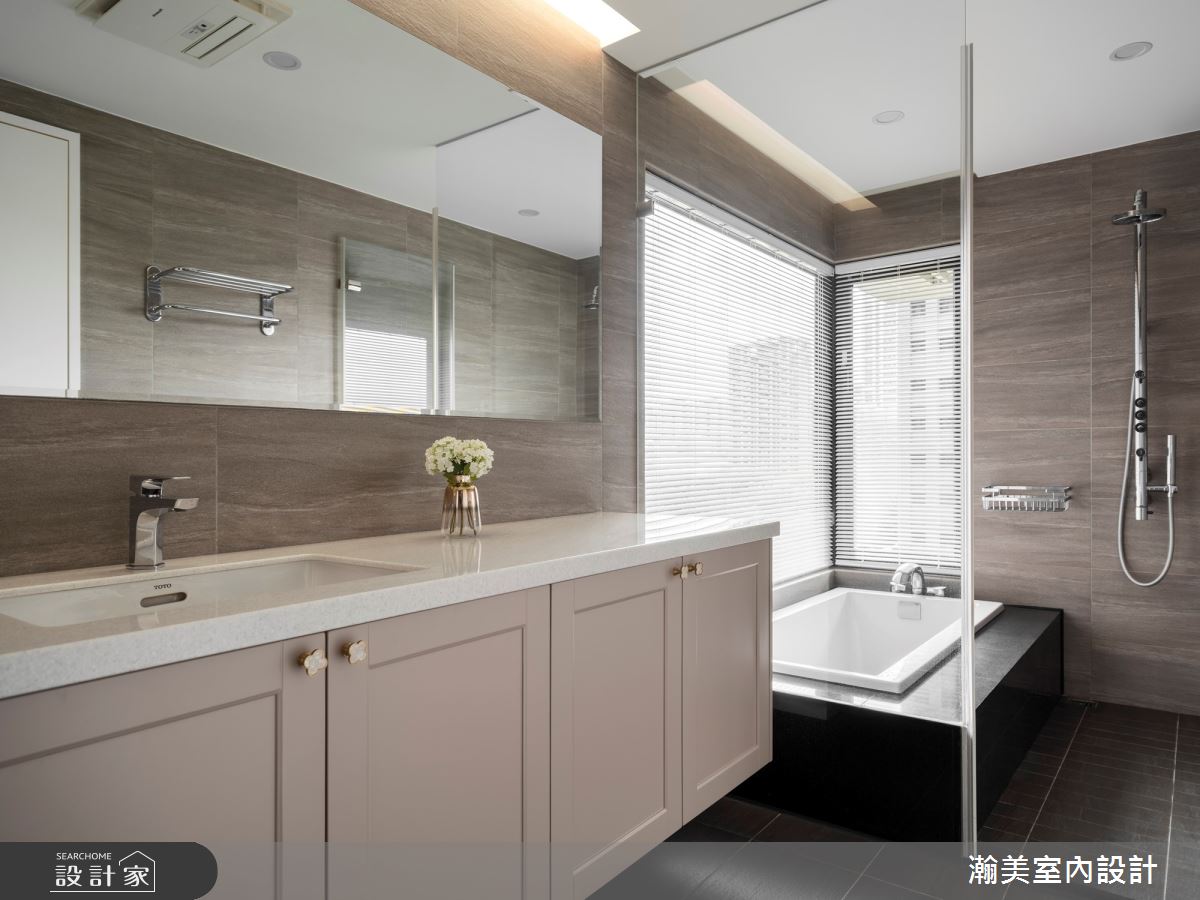 40坪中古屋(5~15年)＿美式風浴室案例圖片＿瀚美室內設計＿瀚美_繽紛糖果罐之15