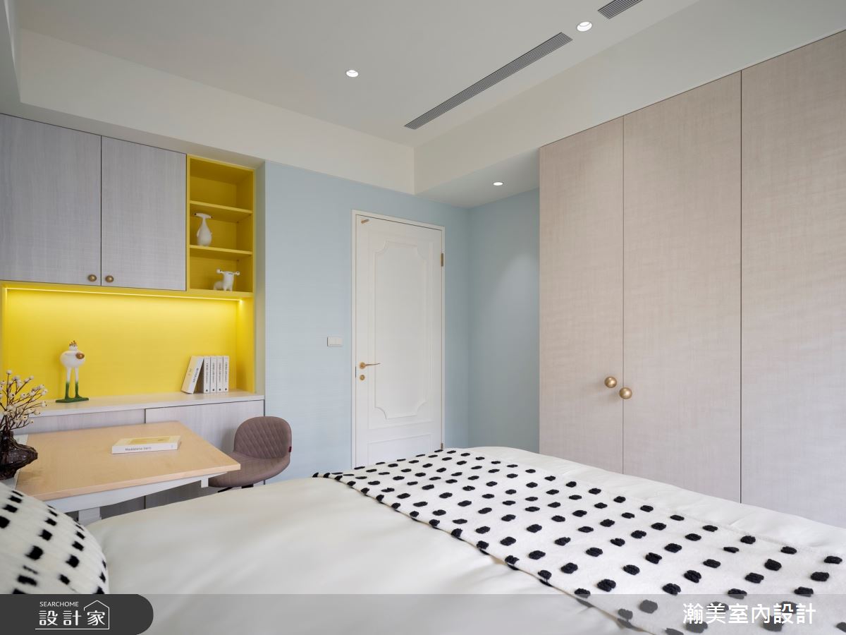 40坪中古屋(5~15年)＿美式風臥室案例圖片＿瀚美室內設計＿瀚美_繽紛糖果罐之18