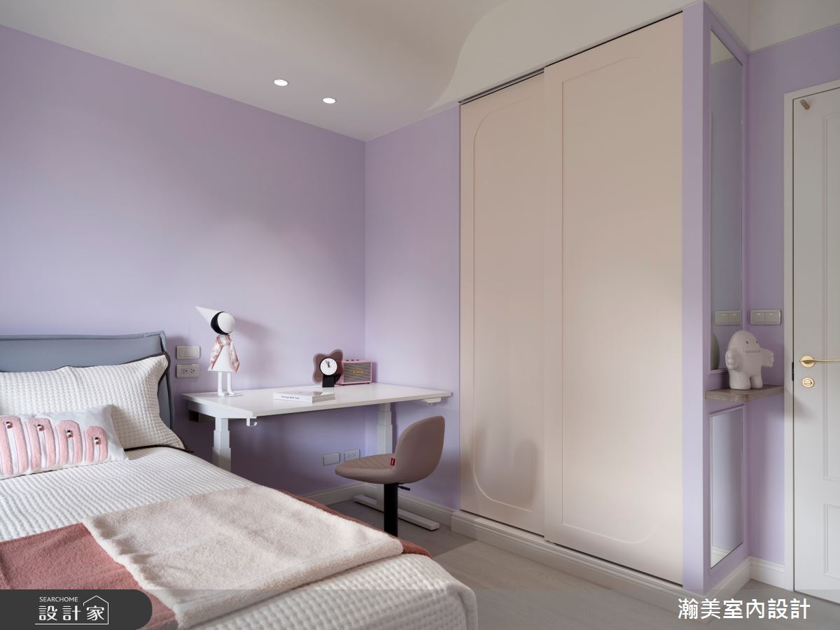 40坪中古屋(5~15年)＿美式風臥室案例圖片＿瀚美室內設計＿瀚美_繽紛糖果罐之20