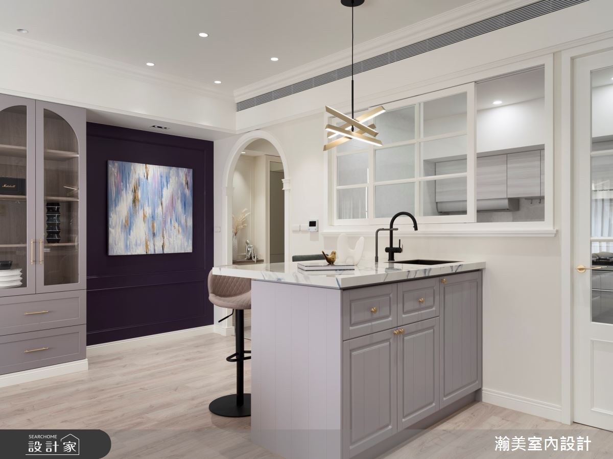 40坪中古屋(5~15年)＿美式風中島案例圖片＿瀚美室內設計＿瀚美_繽紛糖果罐之8