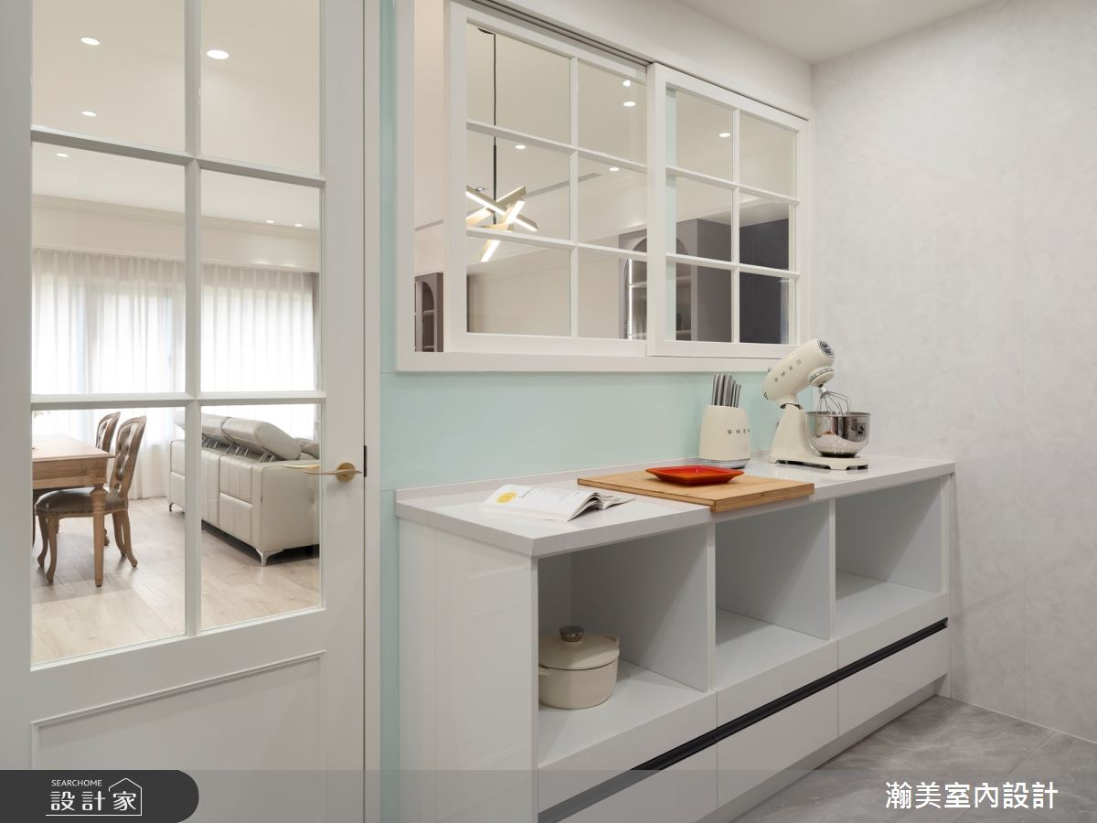 40坪中古屋(5~15年)＿美式風廚房案例圖片＿瀚美室內設計＿瀚美_繽紛糖果罐之10