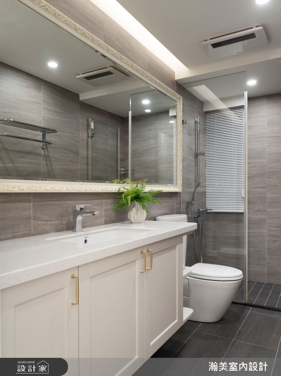 40坪中古屋(5~15年)＿美式風浴室案例圖片＿瀚美室內設計＿瀚美_繽紛糖果罐之23