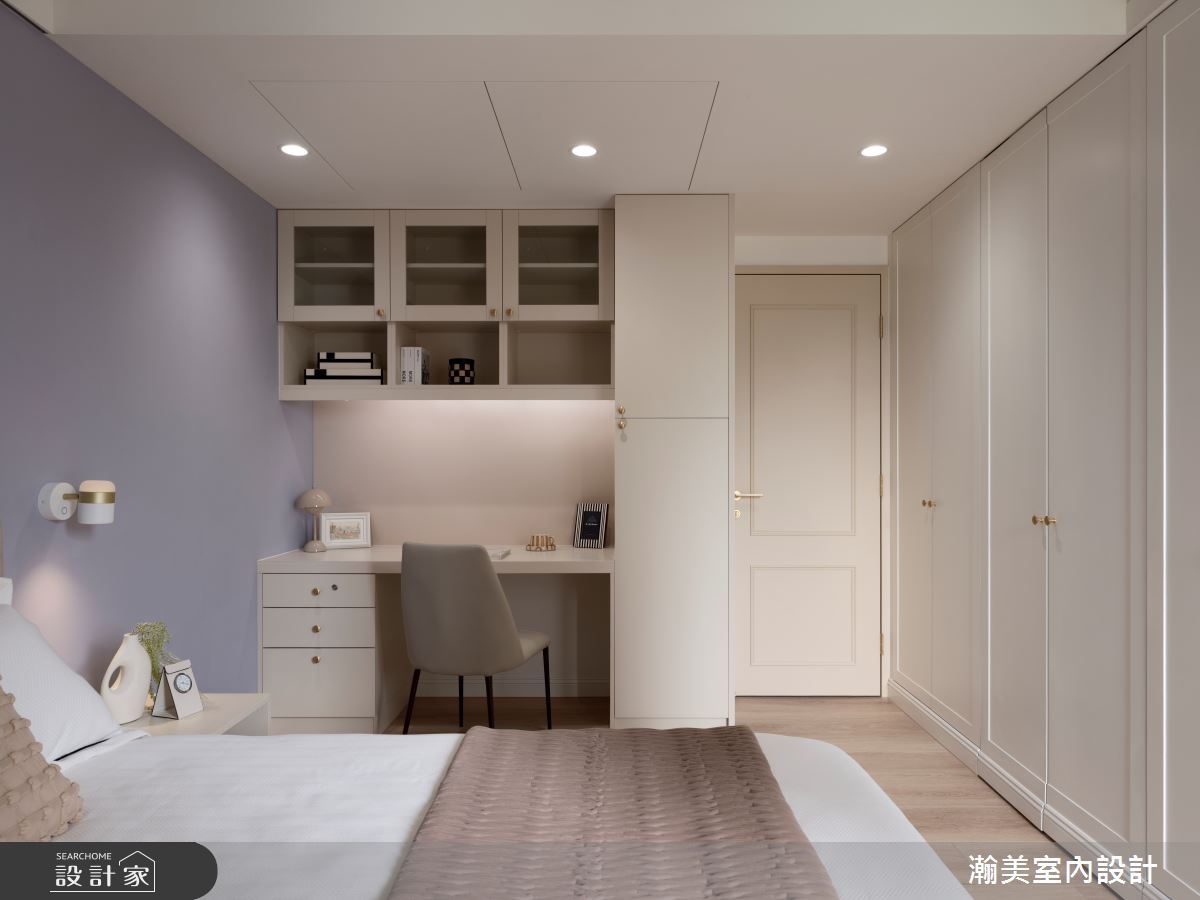 45坪新成屋(5年以下)＿美式風臥室案例圖片＿瀚美室內設計＿瀚美_親愛的家之13