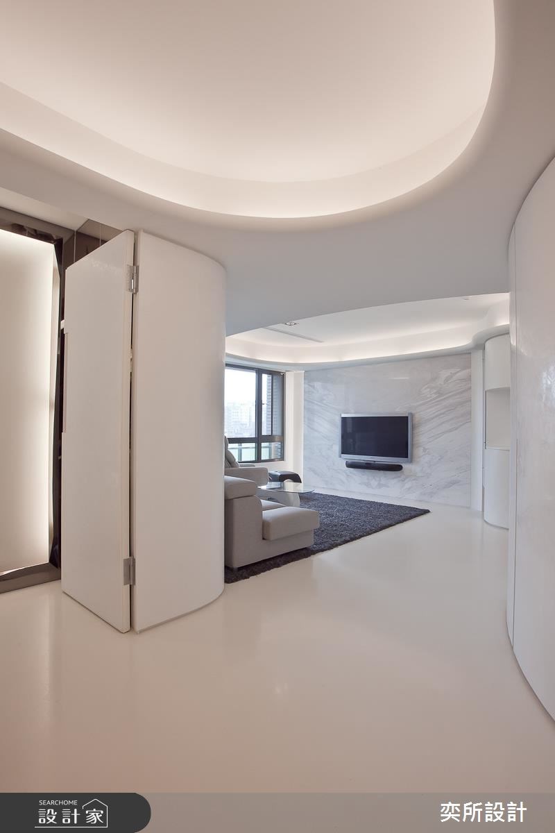29坪新成屋(5年以下)＿現代風客廳案例圖片＿奕所設計＿奕所_01之3