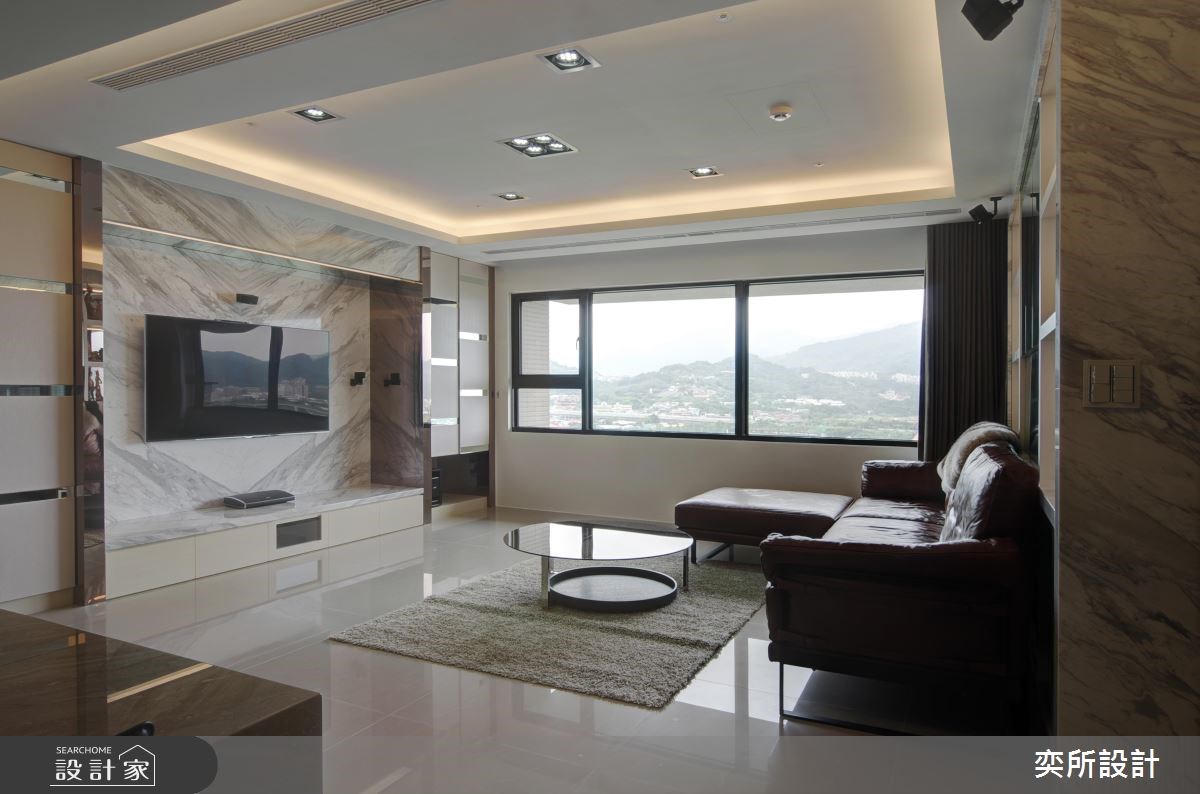27坪新成屋(5年以下)＿現代風客廳案例圖片＿奕所設計＿奕所_03之4