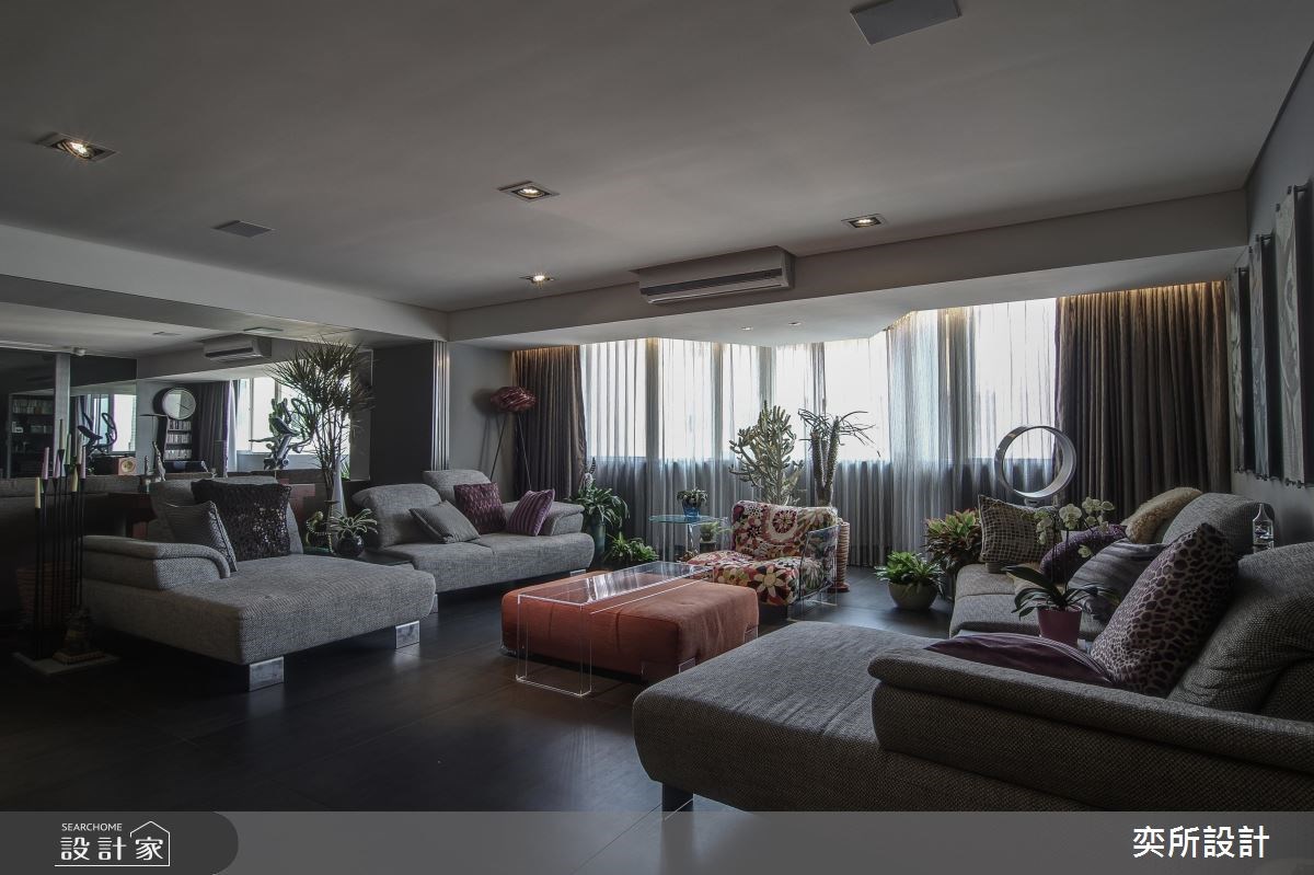 120坪中古屋(5~15年)＿混搭風客廳案例圖片＿奕所設計＿奕所_06之2