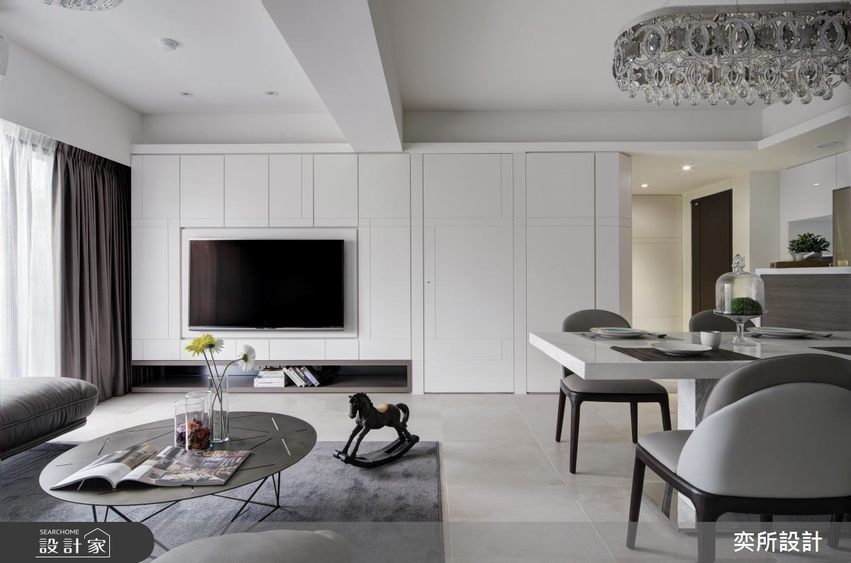 30坪老屋(16~30年)＿新古典客廳案例圖片＿奕所設計＿奕所_09之1