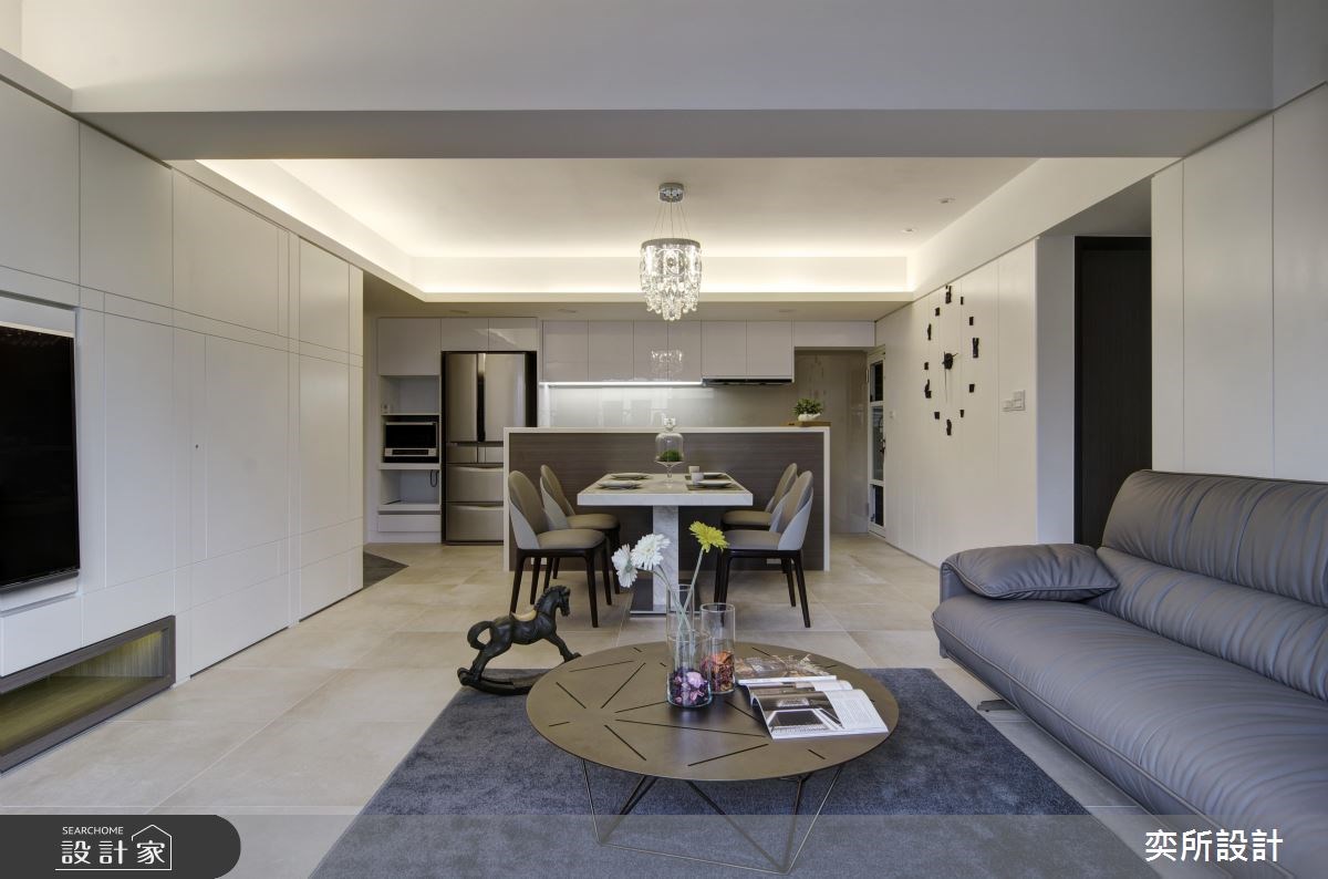 30坪老屋(16~30年)＿新古典客廳案例圖片＿奕所設計＿奕所_09之2