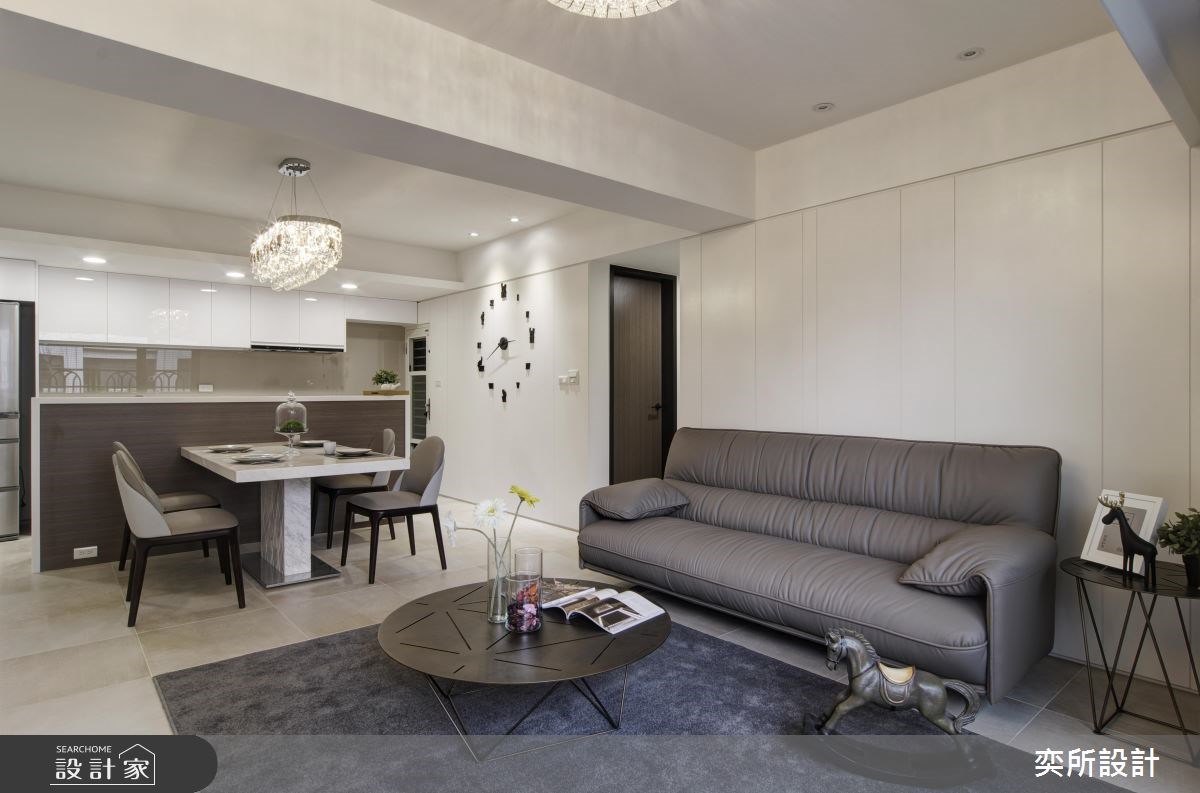 30坪老屋(16~30年)＿新古典客廳案例圖片＿奕所設計＿奕所_09之3