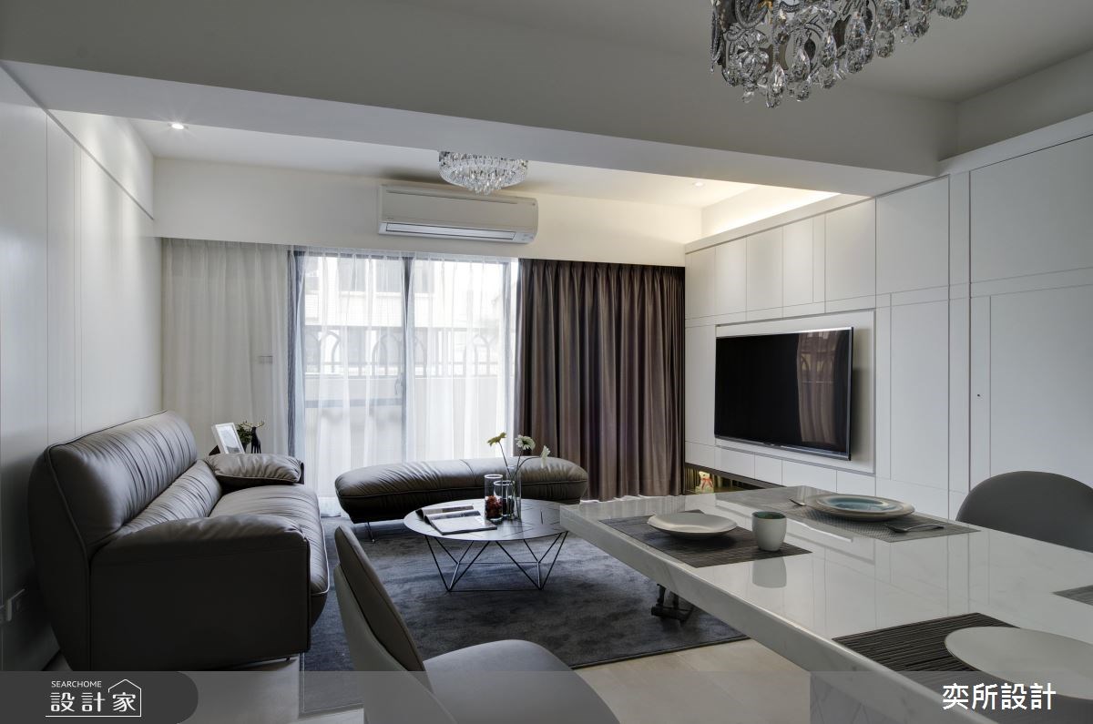 30坪老屋(16~30年)＿新古典客廳案例圖片＿奕所設計＿奕所_09之4