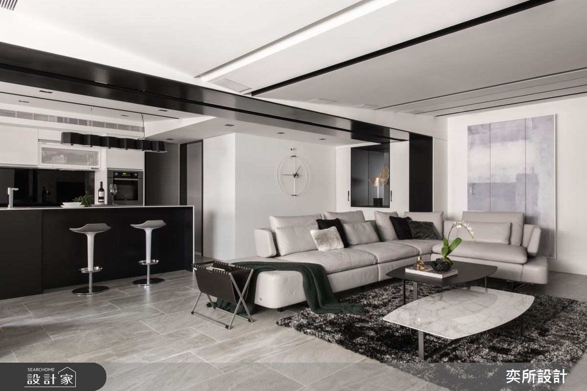 62坪中古屋(5~15年)＿現代風客廳案例圖片＿奕所設計＿奕所_12之5