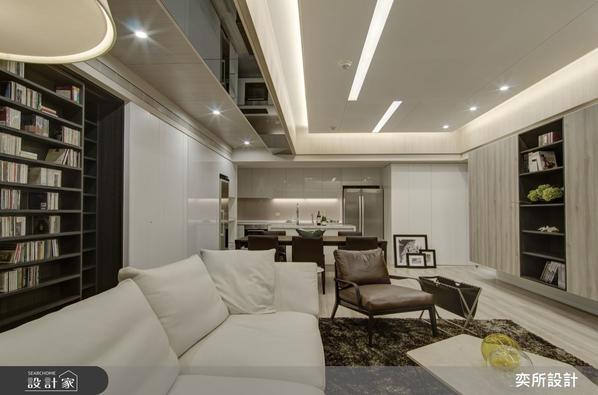 27坪新成屋(5年以下)＿休閒風客廳案例圖片＿奕所設計＿奕所_13之7