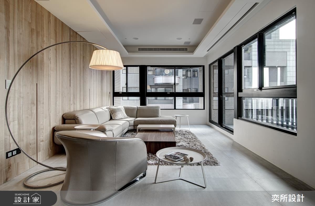 中古屋(5~15年)＿休閒風客廳案例圖片＿奕所設計＿奕所_14之4
