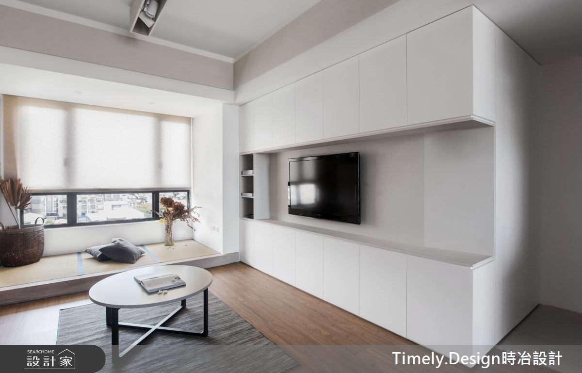 27坪新成屋(5年以下)＿人文禪風客廳案例圖片＿時冶設計(時冶室內裝修股份有限公司)＿時冶_01之3