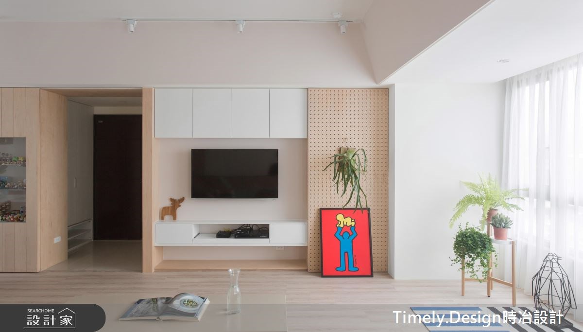 27坪新成屋(5年以下)＿休閒風客廳案例圖片＿時冶設計(時冶室內裝修股份有限公司)＿時冶_02之2