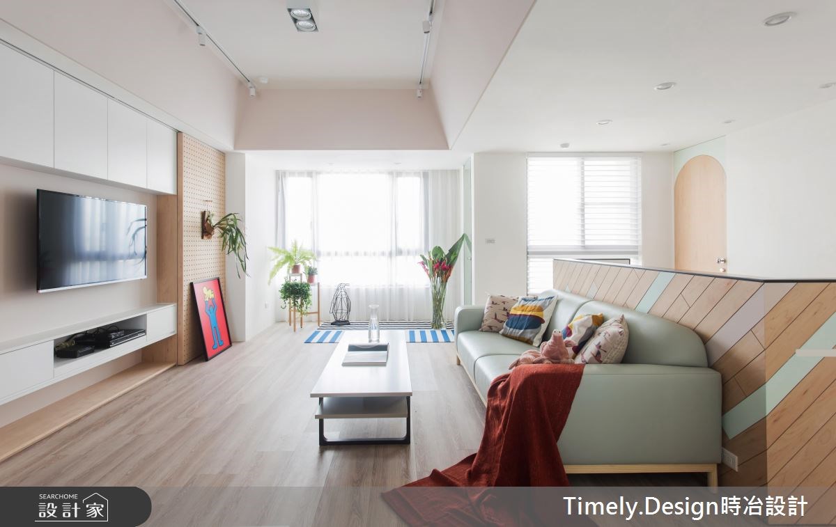 27坪新成屋(5年以下)＿休閒風客廳案例圖片＿時冶設計(時冶室內裝修股份有限公司)＿時冶_02之3