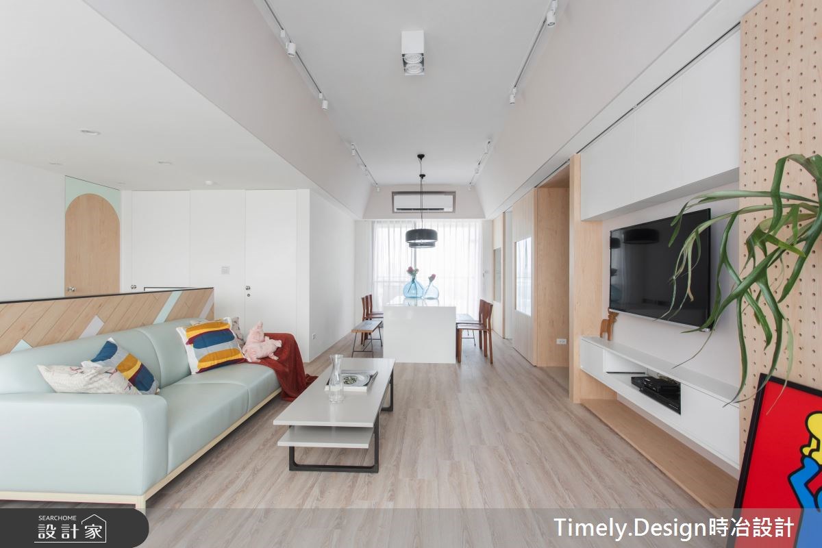 27坪新成屋(5年以下)＿休閒風客廳案例圖片＿時冶設計(時冶室內裝修股份有限公司)＿時冶_02之7
