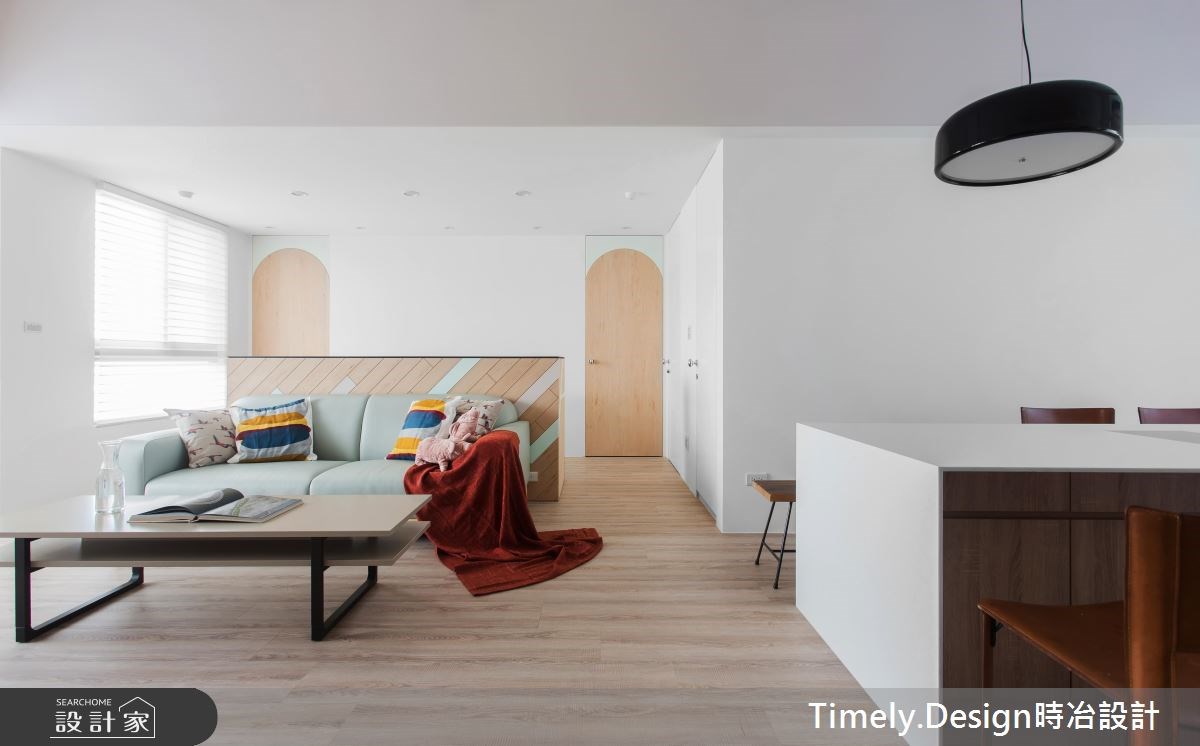 27坪新成屋(5年以下)＿休閒風客廳案例圖片＿時冶設計(時冶室內裝修股份有限公司)＿時冶_02之8