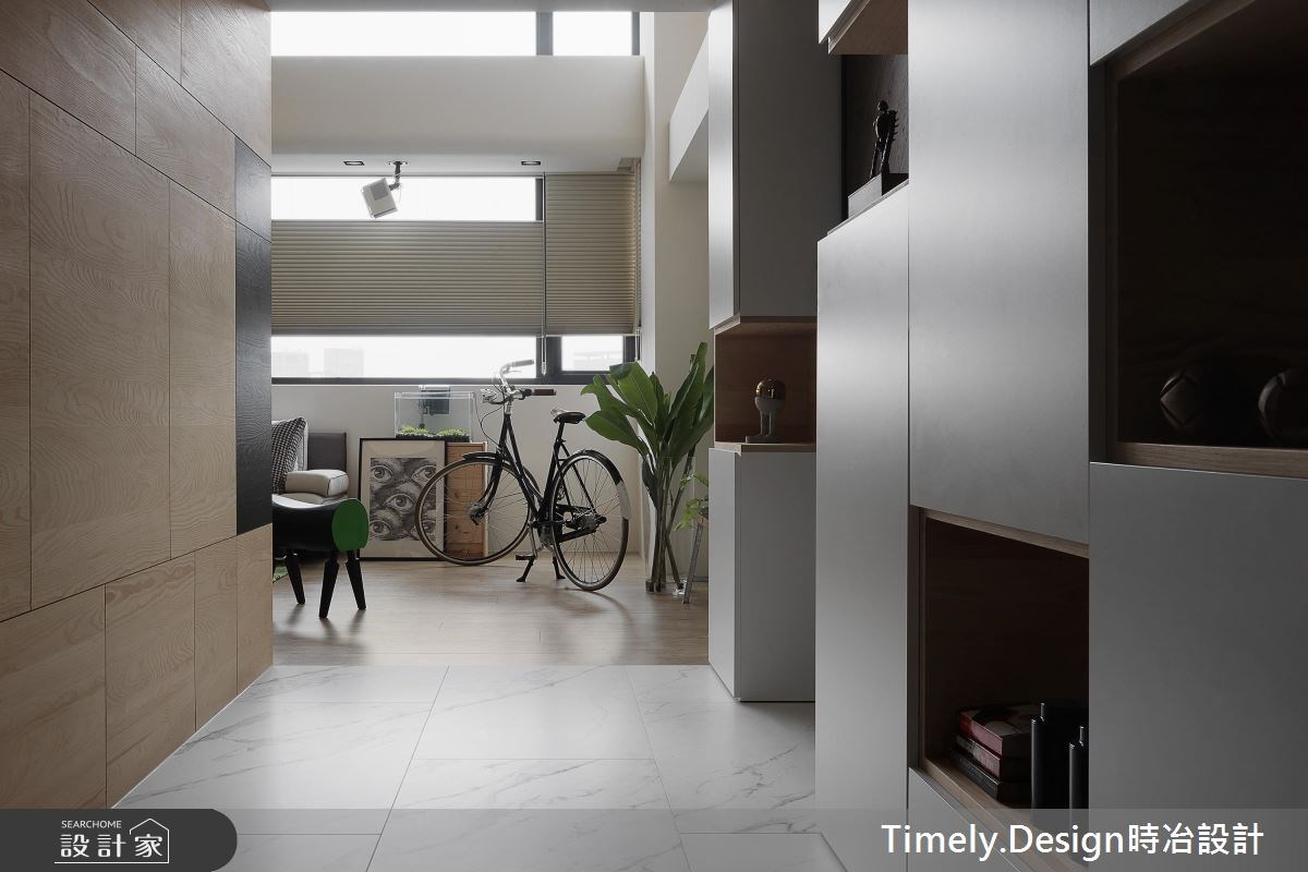 40坪中古屋(5~15年)＿混搭風玄關案例圖片＿時冶設計(時冶室內裝修股份有限公司)＿時冶_03之1