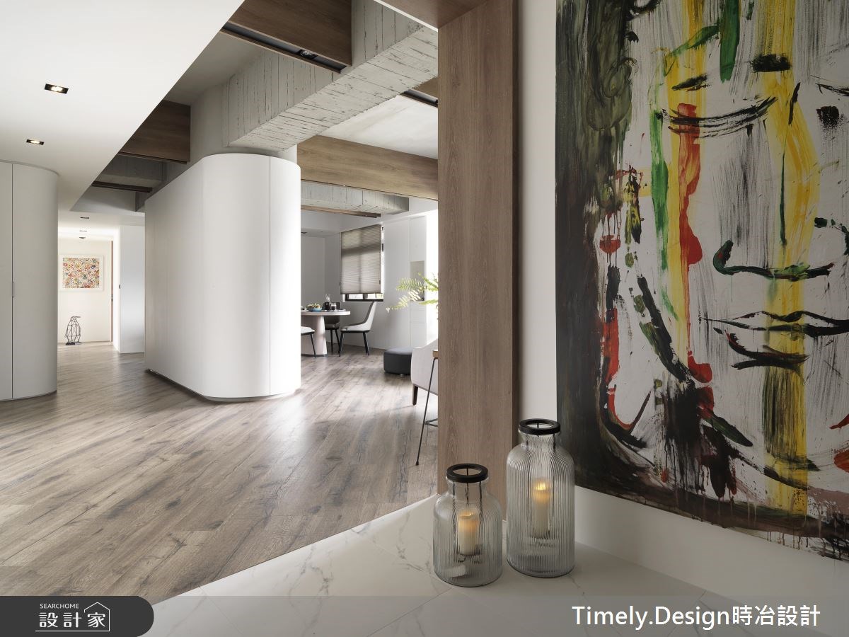 45坪新成屋(5年以下)＿混搭風玄關案例圖片＿時冶設計(時冶室內裝修股份有限公司)＿時冶_04之2