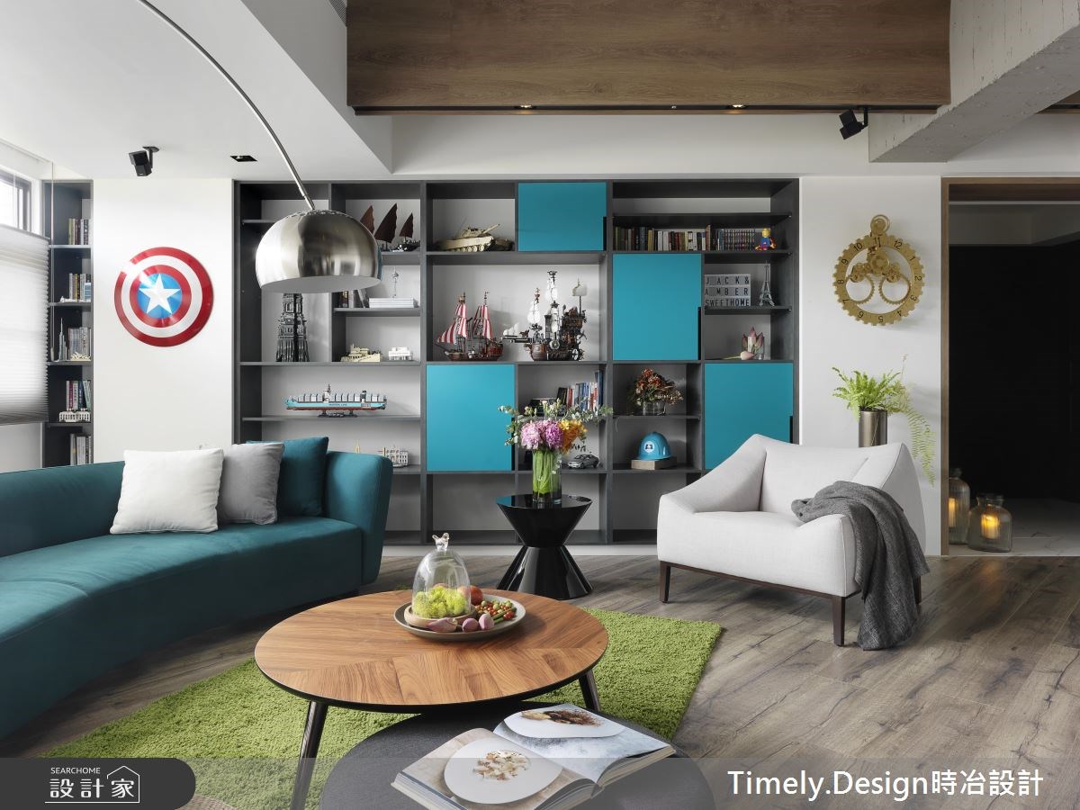 45坪新成屋(5年以下)＿混搭風客廳案例圖片＿時冶設計(時冶室內裝修股份有限公司)＿時冶_04之5