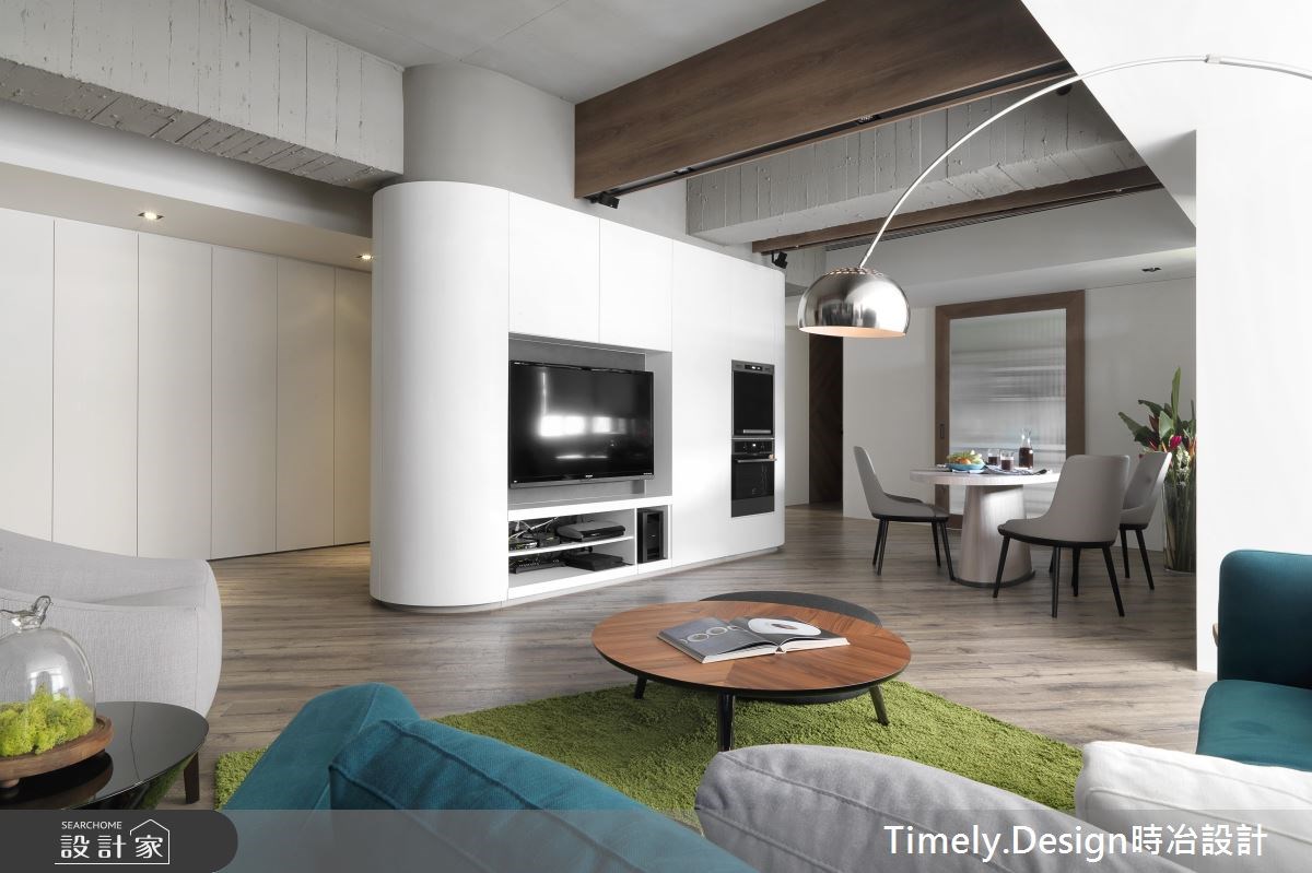 45坪新成屋(5年以下)＿混搭風客廳案例圖片＿時冶設計(時冶室內裝修股份有限公司)＿時冶_04之8