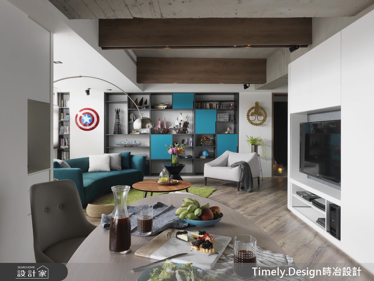45坪新成屋(5年以下)＿混搭風客廳案例圖片＿時冶設計(時冶室內裝修股份有限公司)＿時冶_04之10