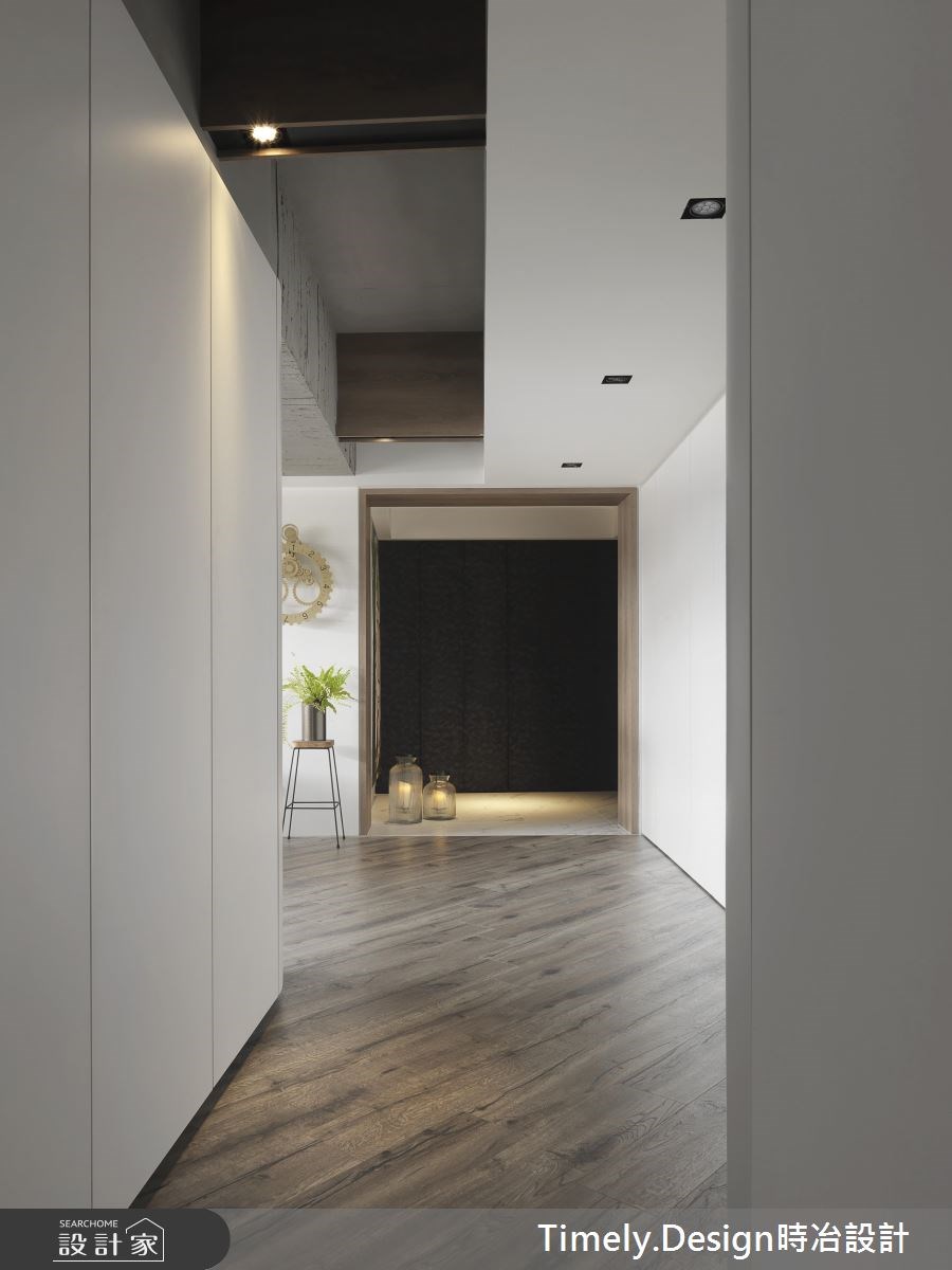 45坪新成屋(5年以下)＿混搭風走廊案例圖片＿時冶設計(時冶室內裝修股份有限公司)＿時冶_04之14