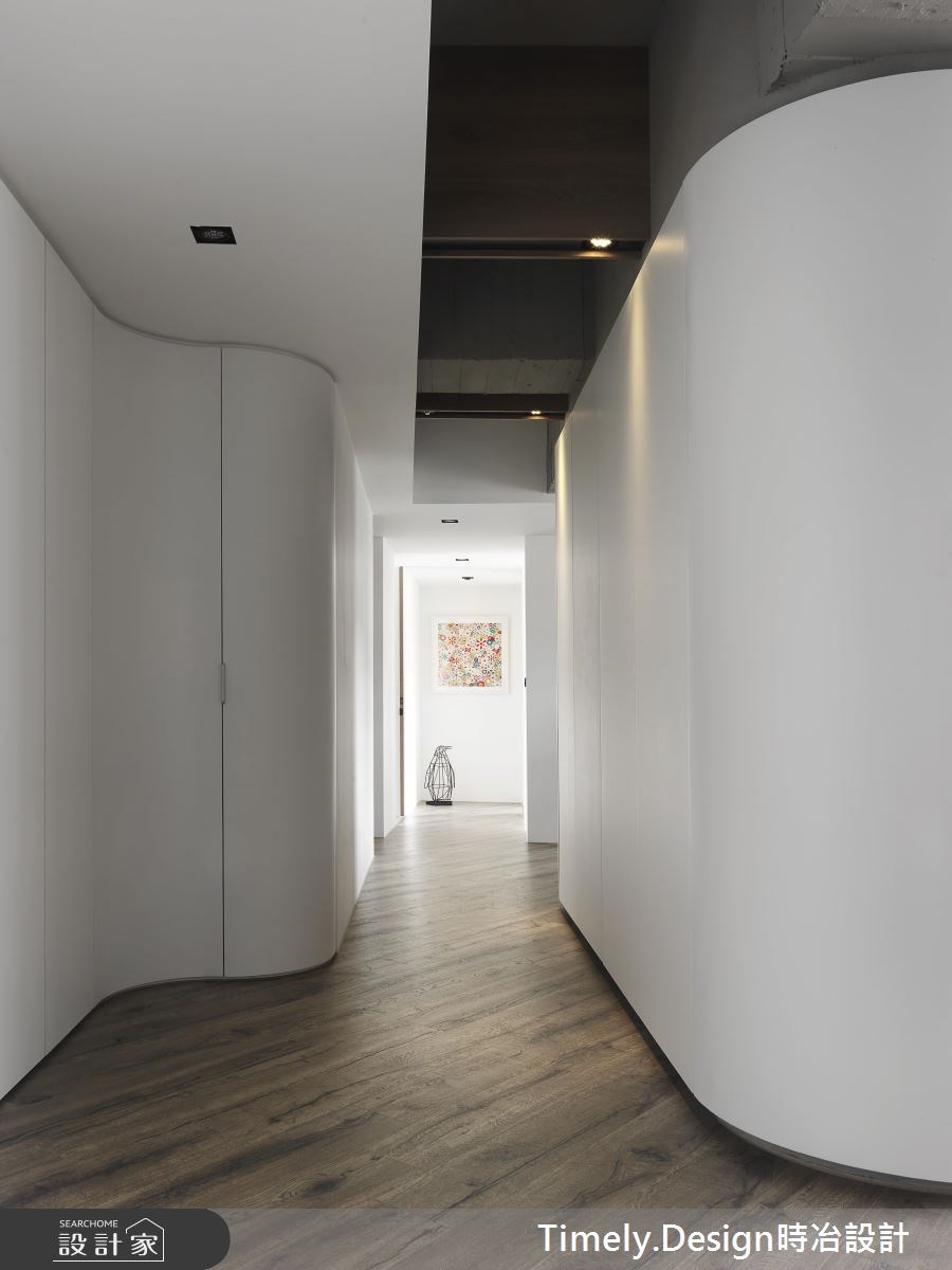 45坪新成屋(5年以下)＿混搭風走廊案例圖片＿時冶設計(時冶室內裝修股份有限公司)＿時冶_04之15