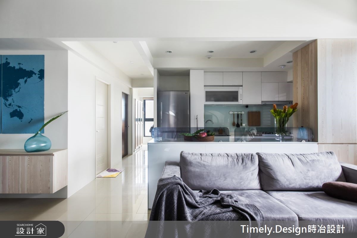 20坪新成屋(5年以下)＿混搭風客廳廚房案例圖片＿時冶設計(時冶室內裝修股份有限公司)＿時冶_07之8