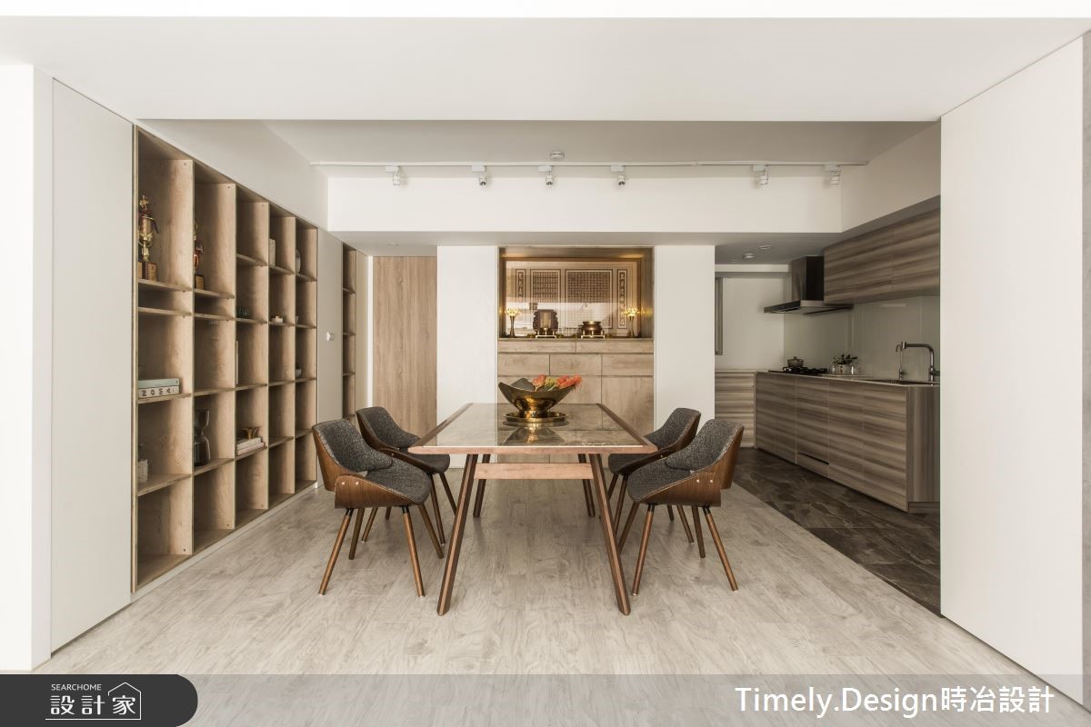 34坪中古屋(5~15年)＿混搭風餐廳佛堂案例圖片＿時冶設計(時冶室內裝修股份有限公司)＿時冶_09之9
