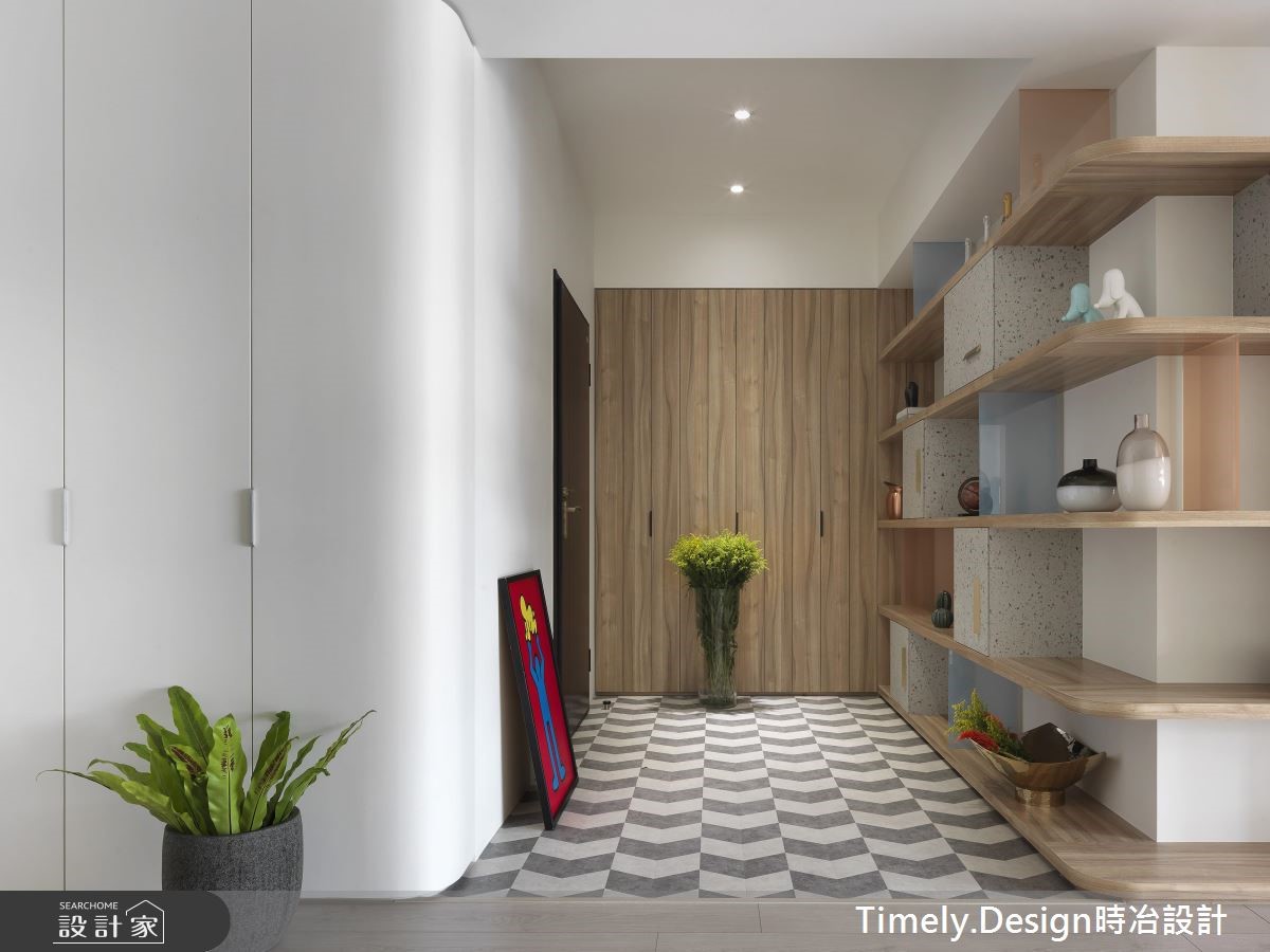 35坪新成屋(5年以下)＿北歐風玄關案例圖片＿時冶設計(時冶室內裝修股份有限公司)＿時冶_11之1