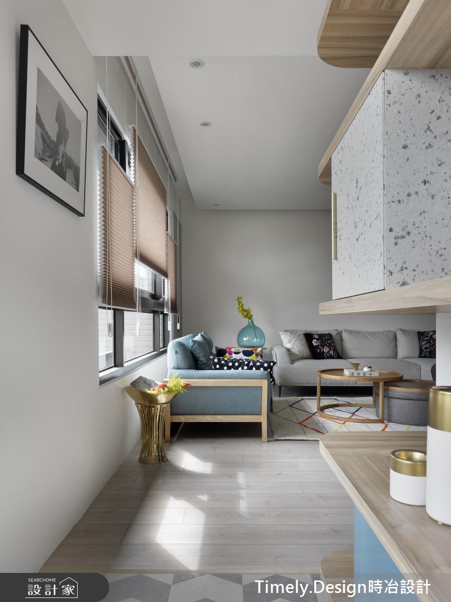 35坪新成屋(5年以下)＿北歐風客廳案例圖片＿時冶設計(時冶室內裝修股份有限公司)＿時冶_11之19