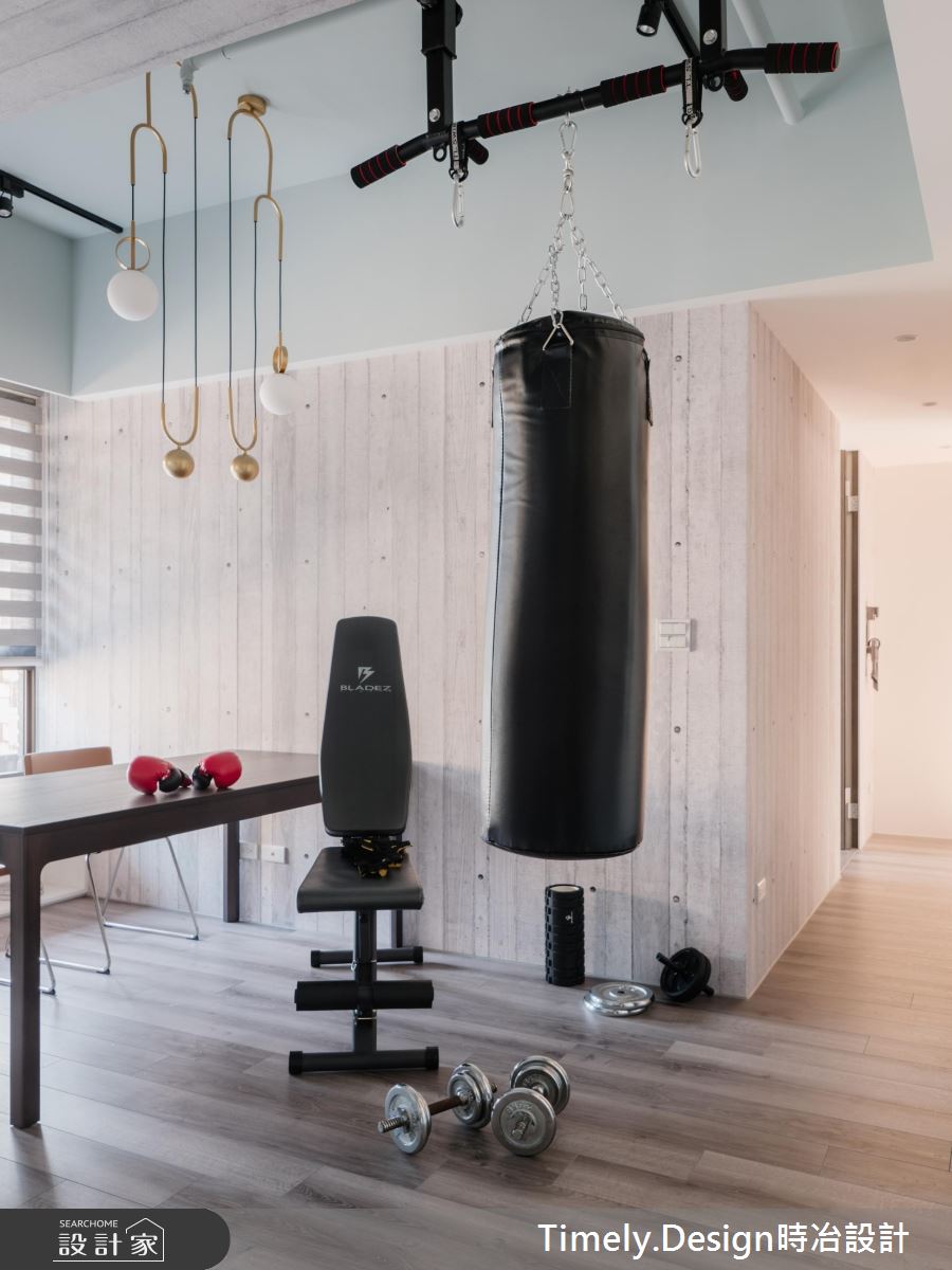 30坪新成屋(5年以下)＿混搭風家庭健身房案例圖片＿時冶設計(時冶室內裝修股份有限公司)＿時冶_14之217