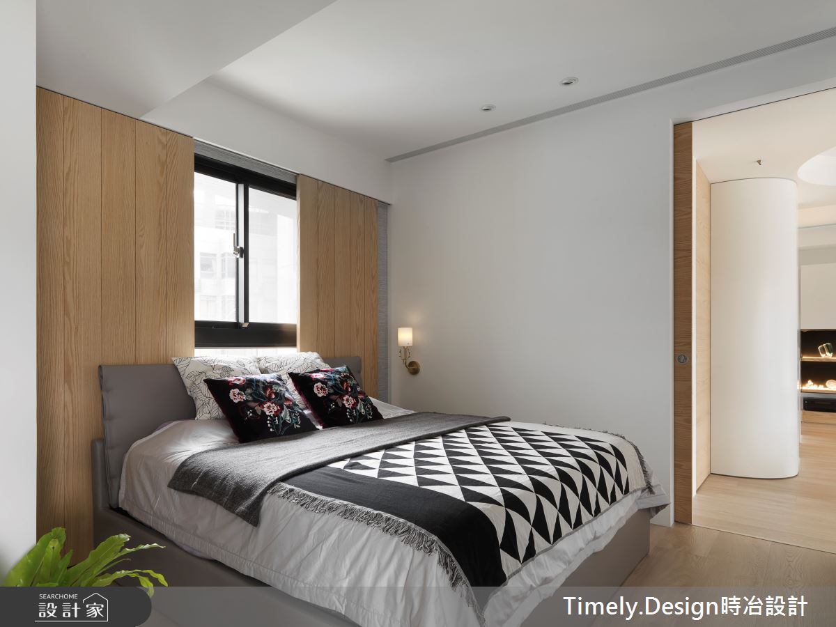 24坪新成屋(5年以下)＿現代風臥室案例圖片＿時冶設計(時冶室內裝修股份有限公司)＿時冶_15之24