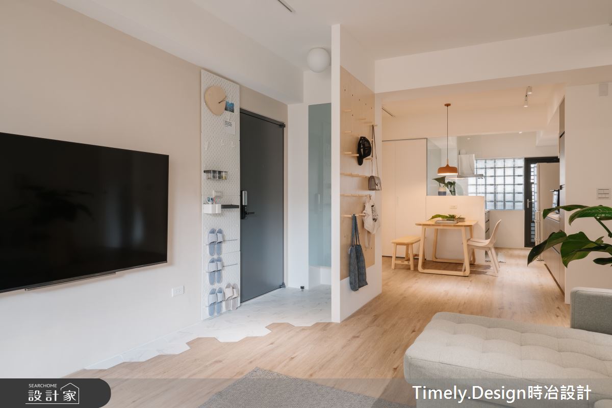 30坪中古屋(5~15年)＿北歐風玄關案例圖片＿時冶設計(時冶室內裝修股份有限公司)＿時冶_16之4