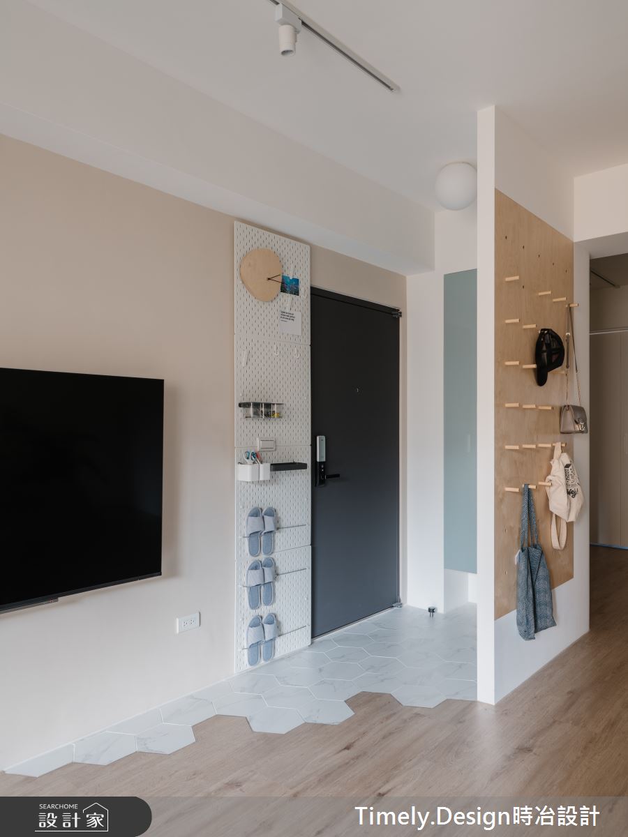 30坪中古屋(5~15年)＿北歐風玄關案例圖片＿時冶設計(時冶室內裝修股份有限公司)＿時冶_16之3