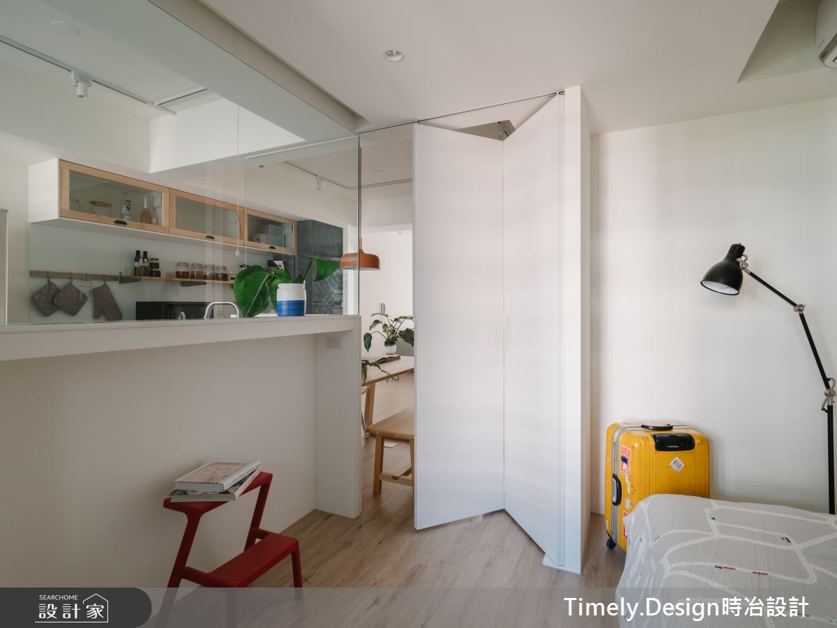 30坪中古屋(5~15年)＿北歐風臥室案例圖片＿時冶設計(時冶室內裝修股份有限公司)＿時冶_16之17