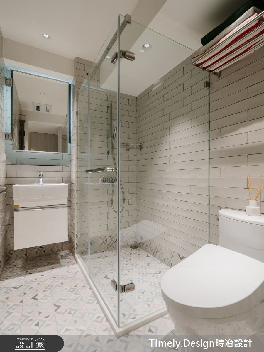 30坪中古屋(5~15年)＿北歐風浴室案例圖片＿時冶設計(時冶室內裝修股份有限公司)＿時冶_16之913