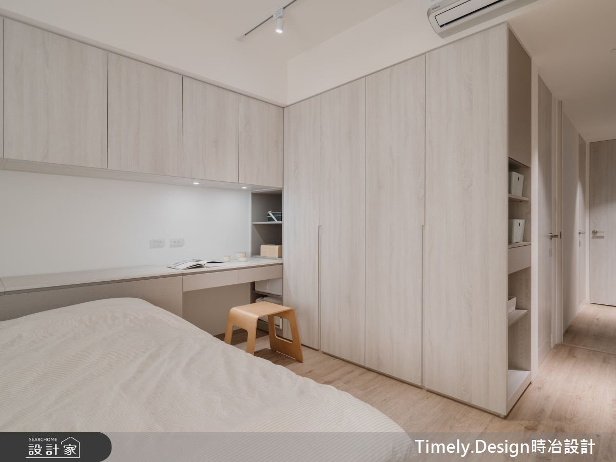 30坪中古屋(5~15年)＿北歐風臥室案例圖片＿時冶設計(時冶室內裝修股份有限公司)＿時冶_16之21