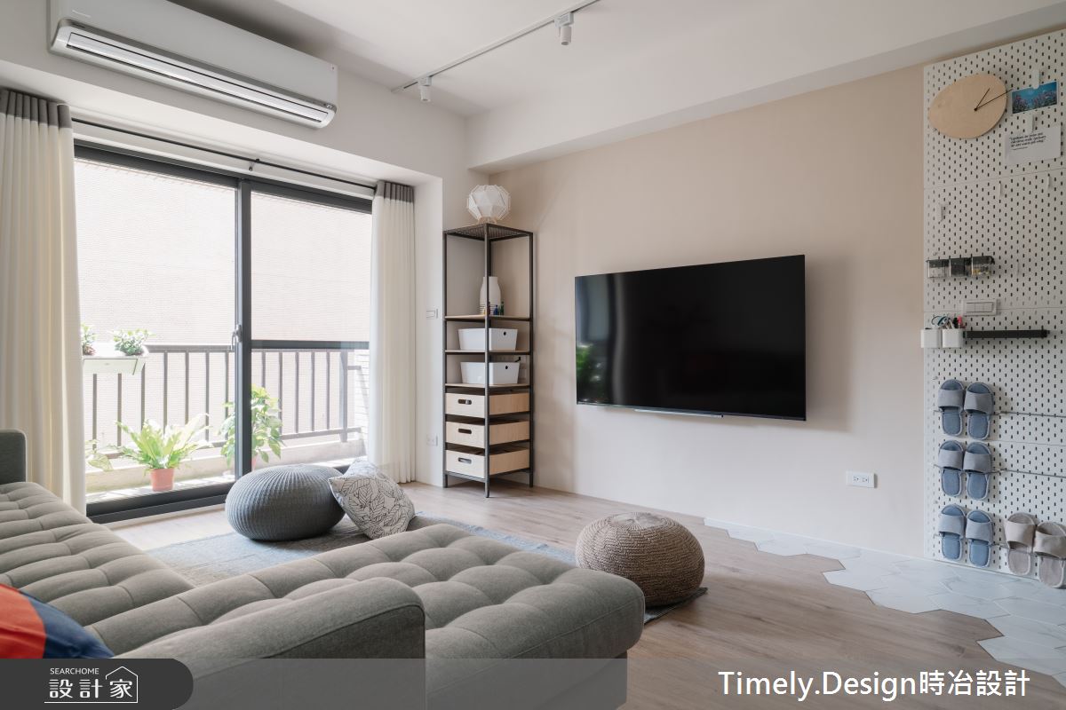 30坪中古屋(5~15年)＿北歐風客廳案例圖片＿時冶設計(時冶室內裝修股份有限公司)＿時冶_16之9
