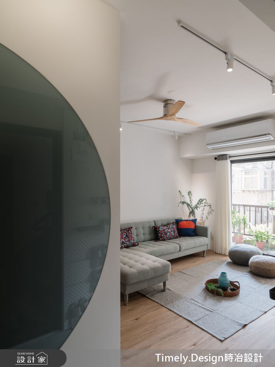 30坪中古屋(5~15年)＿北歐風玄關案例圖片＿時冶設計(時冶室內裝修股份有限公司)＿時冶_16之1